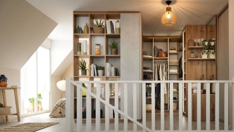 Dressing gain de place pour petite pièce - 