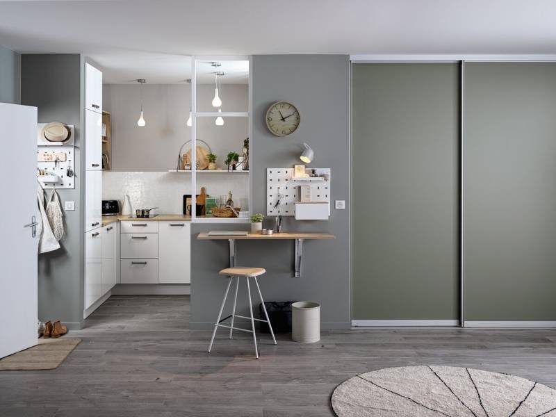 Kitchenette équipée spéciale Studio ou petit appartement - 