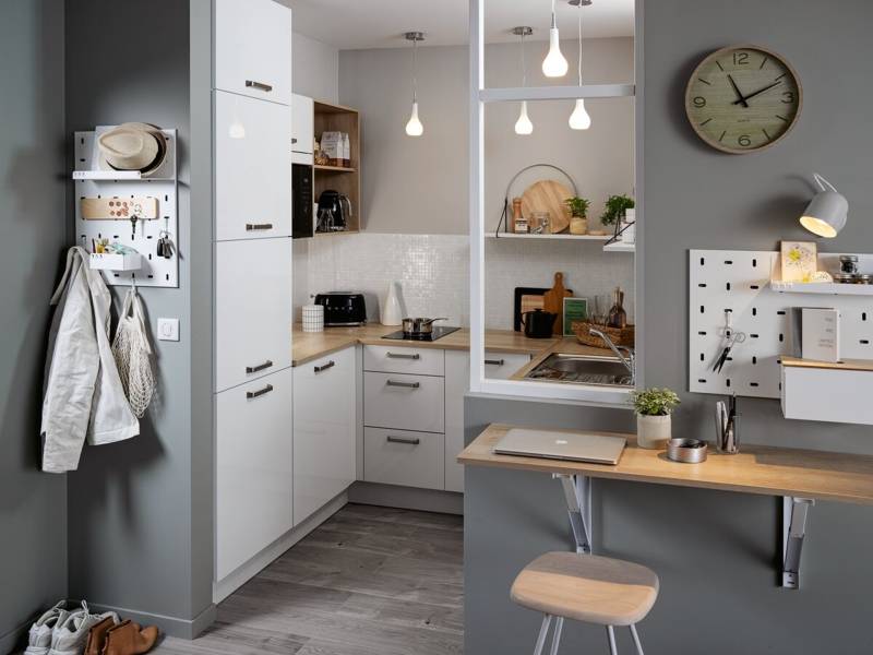 Kitchenette équipée spéciale Studio ou petit appartement - 