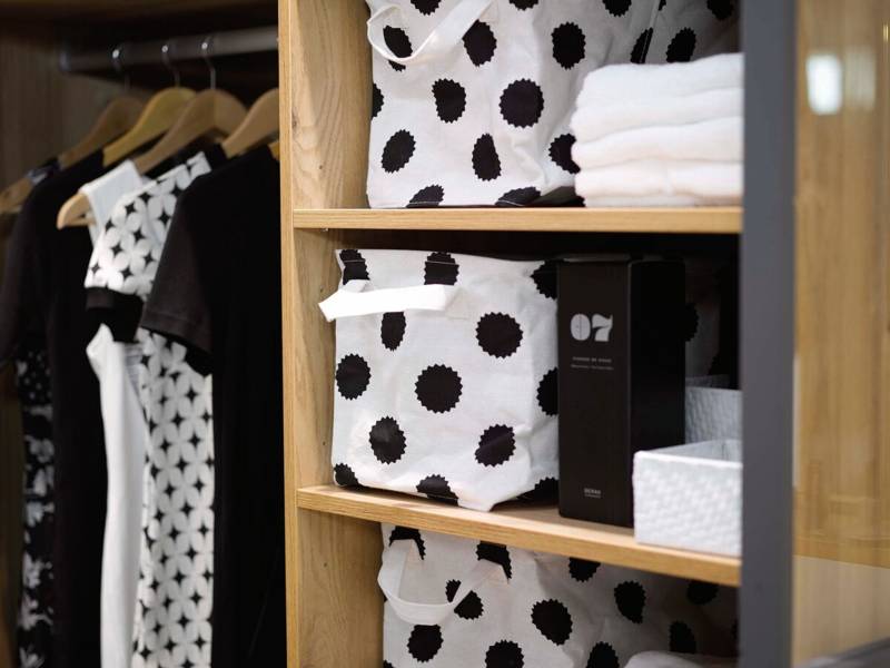 Grand dressing en bois chêne honey - 